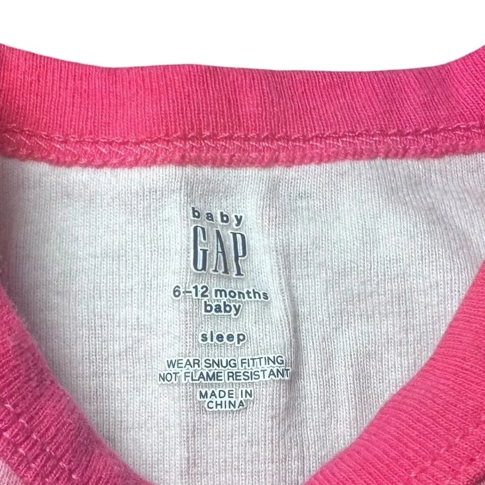 babyGap Watermelon girl pajama set 6-12 Months